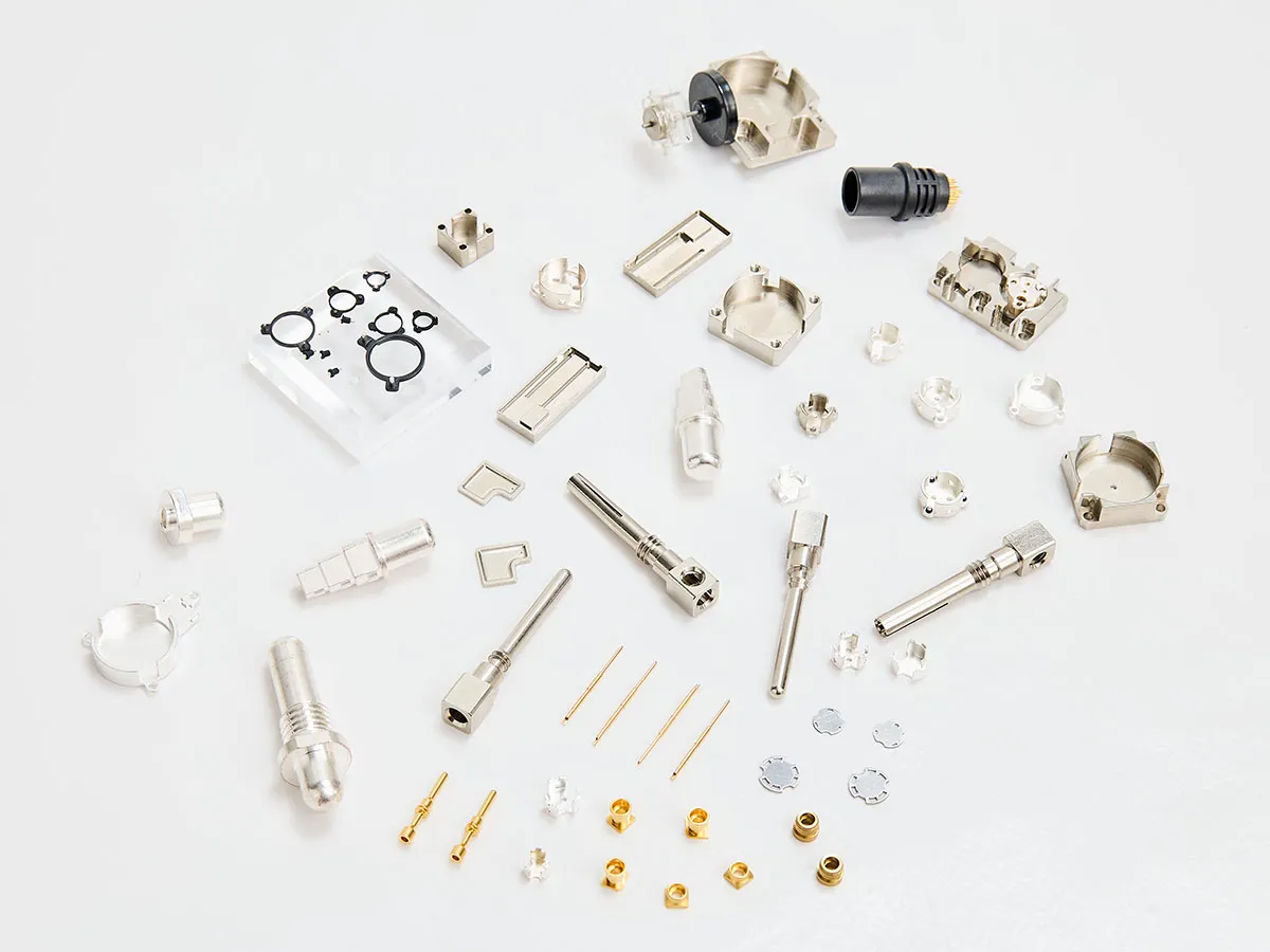 Metal components and connectors