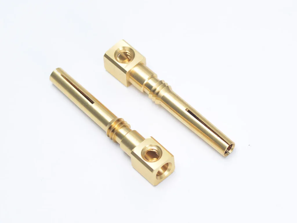 Brass electrical connectors