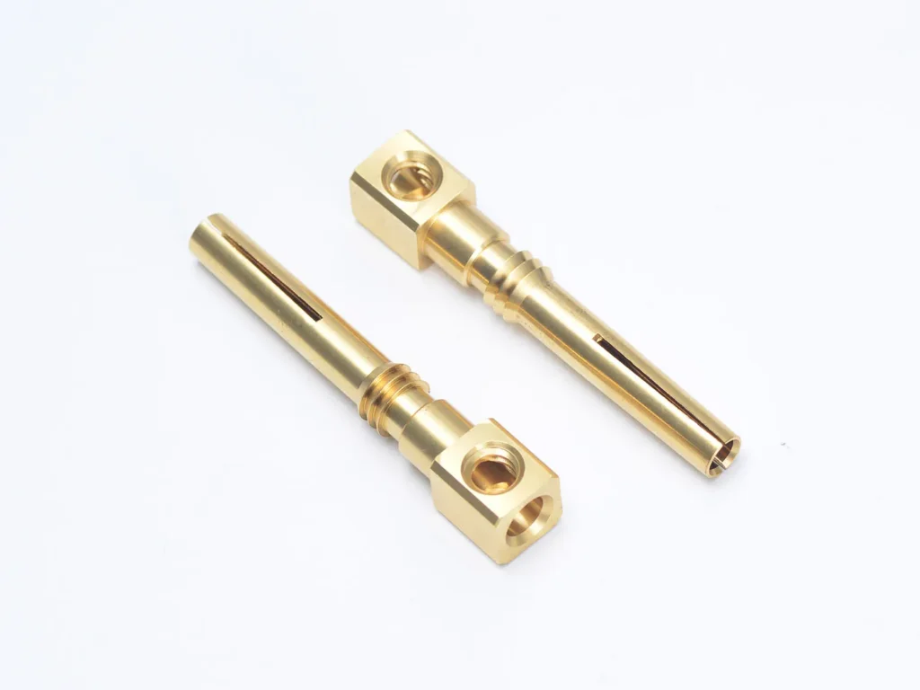 Brass electrical connectors
