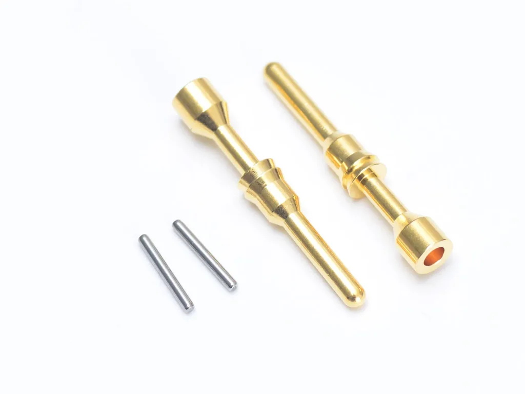 Electrical connector pins