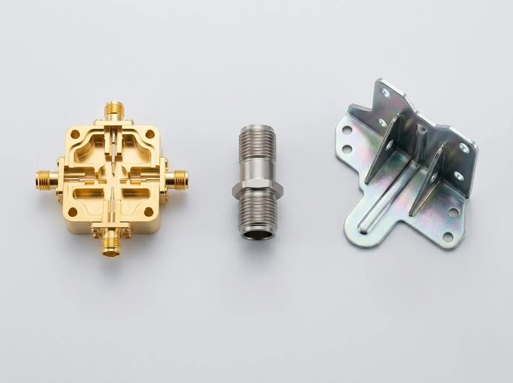 Electronic components and bracket