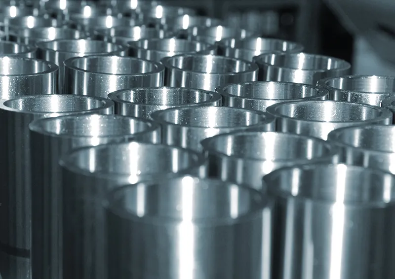 Details productie metalen buizen