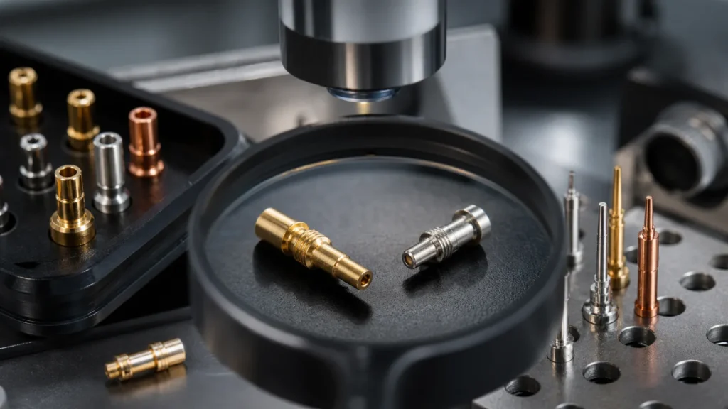 Benefits of Swiss Machining for Connector Pins and Miniature Contacts Material and Surface Finish Considerations