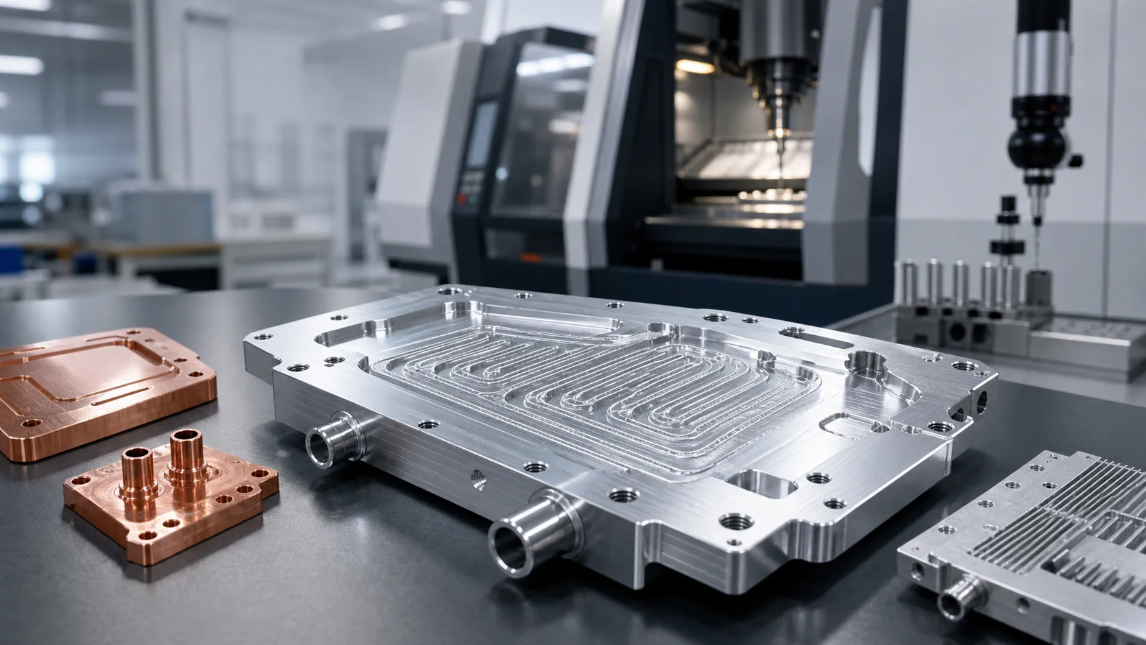 Why Flatness Matters in CNC Machined Liquid Cooling Plates and Thermal Management Parts